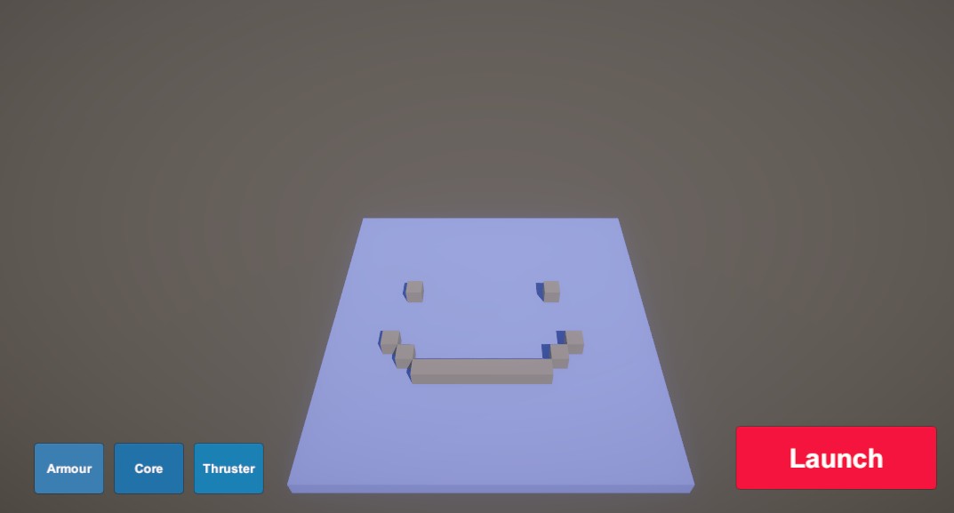 Hotbar and part selection