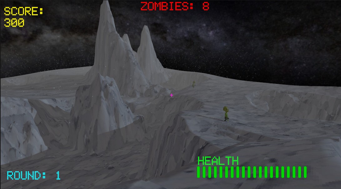 Project AstroRot — Lunar Zombie AI Shooter