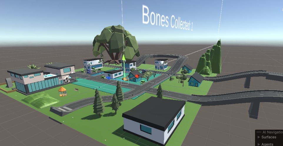 The Map for the game